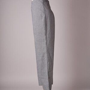 Vintage 1960s Wide Leg Houndstooth Pants Trousers